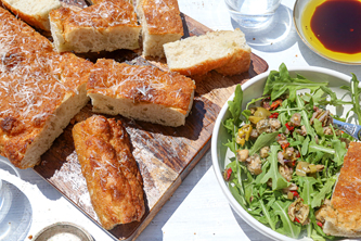 FreshDirect Frozen Parmesan Focaccia, image 2 of 2 slides