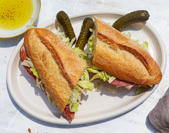 FreshDirect Frozen Plain Demi-Baguette, image 2 of 2 slides