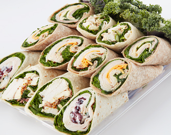 FreshDirect Assorted Wrap Platter, Small