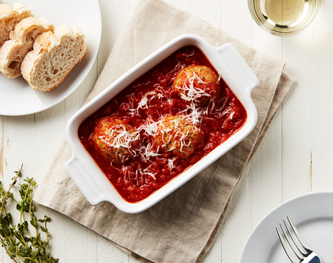 FreshDirect Slow-Cooked Tomato Sauce and Turkey Meatballs, Medium
