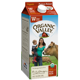 Organic Valley Ultra-Pasteurized Whole Milk, Carton