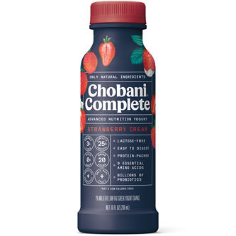 Chobani Complete Greek Yogurt Drink, Strawberry Cream