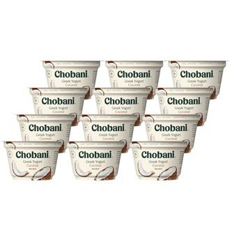 Chobani Low-Fat Greek Yogurt, Coconut Blended