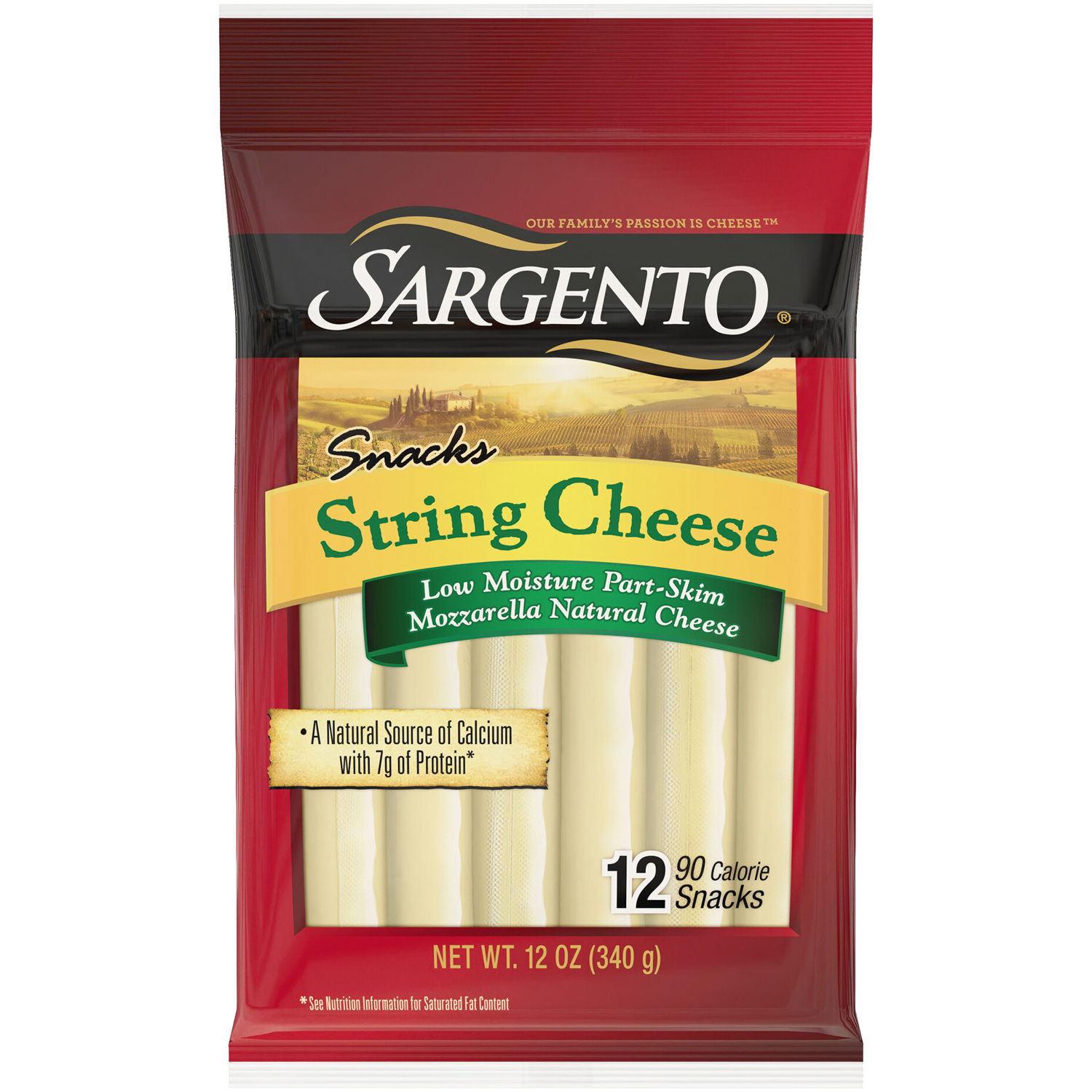 Sargento Mozzarella String Cheese