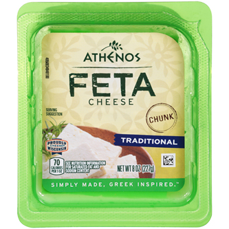 Athenos Chunk Feta Cheese, Traditional