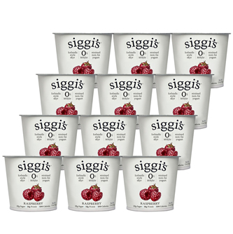 Siggi's Skyr Icelandic-Style Strained Non-Fat Yogurt, Raspberry