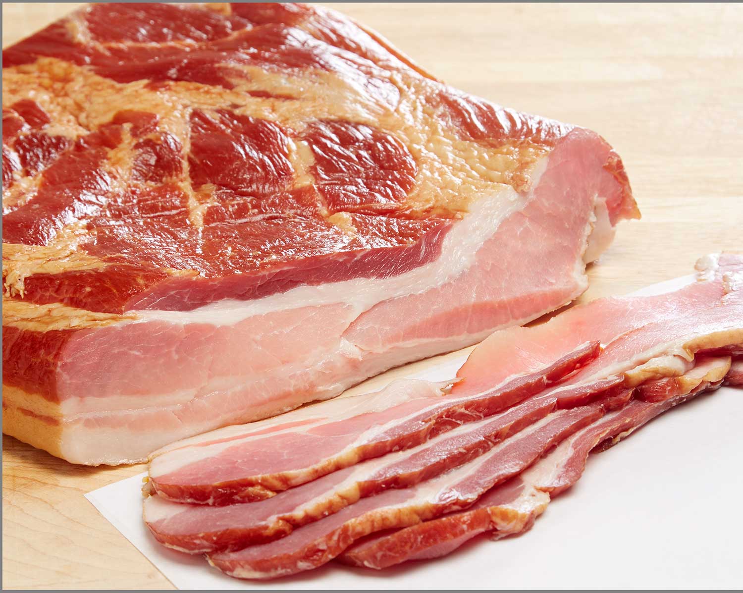 FreshDirect All-Natural Dry-Rubbed Pork Slab Bacon, Raised w/o Antibiotics