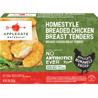 Applegate Naturals Homestyle Breaded Chicken Breast Tenders