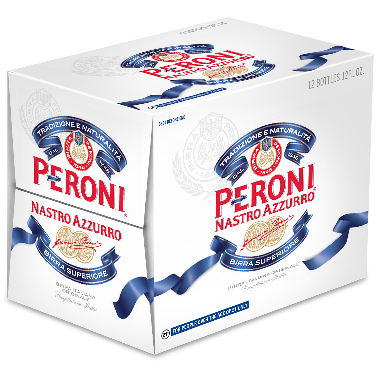 Peroni Lager, Glass Bottles