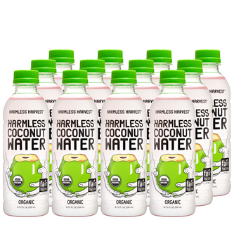 Harmless Harvest Organic Coconut Water, Plastic Bottles