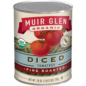 Muir Glen Organic Fire Roasted Diced Tomatoes