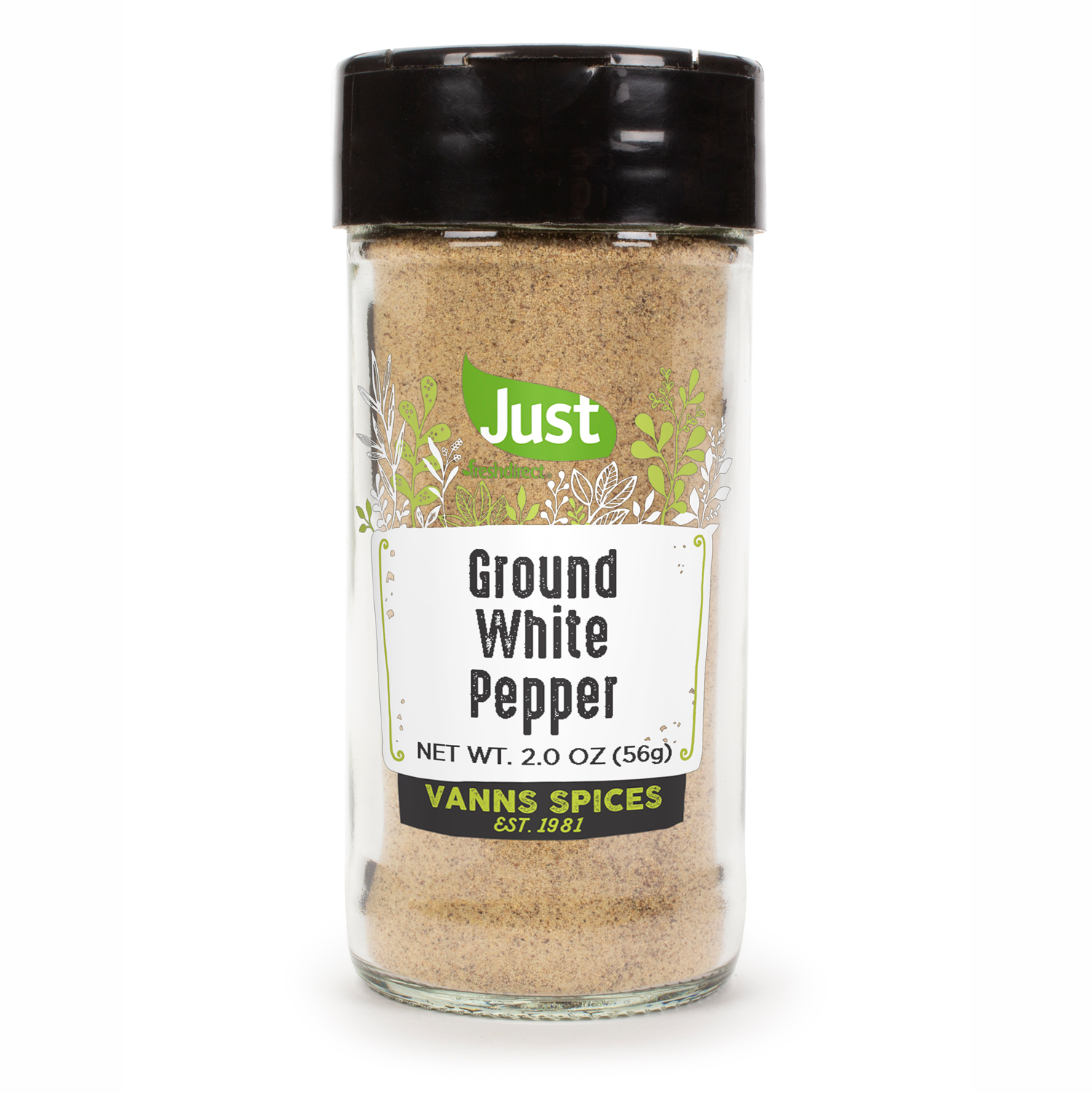 Just FreshDirect Ground White Pepper, image 1 of 2 slides