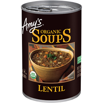 Amy's Organic Vegan Lentil Soup