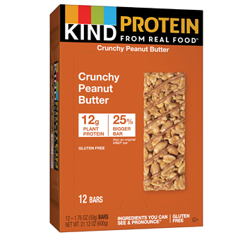 KIND Protein Bars, Crunchy Peanut Butter