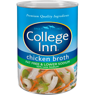 College Inn Fat Free and Lower Sodium Chicken Broth