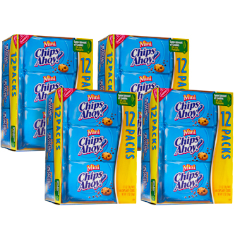 Nabisco Mini Chips Ahoy! Cookies Packs, Case