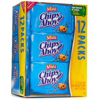 Nabisco Mini Chips Ahoy! Cookies, Packs