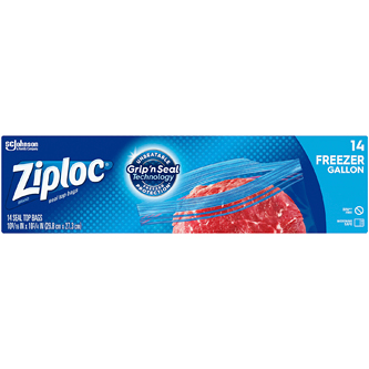Ziploc Seal Top Gallon Freezer Bags