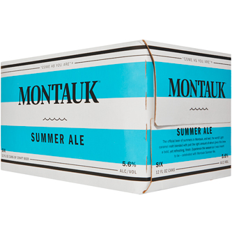Montauk Brewing Summer Ale, Cans 