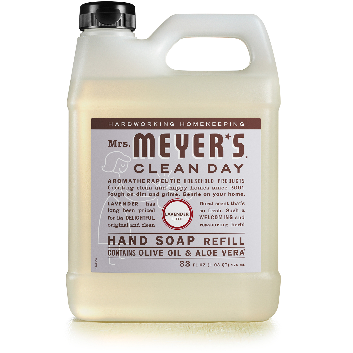 Mrs. Meyer's Clean Day Liquid Hand Soap Refill, Lavender