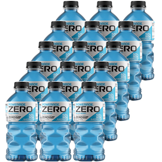Powerade Zero Sports Drink, Mixed Berry, Plastic Bottles