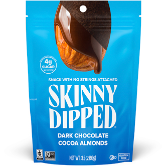 SkinnyDipped Almonds, Dark Chocolate Cocoa