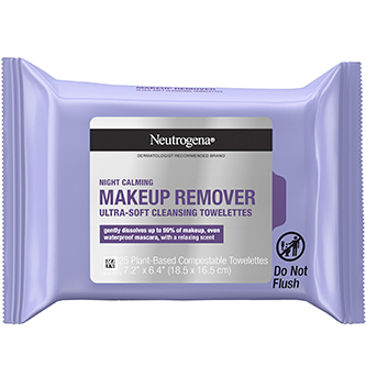 Neutrogena Makeup Remover Cleansing Towelettes, Night Calming