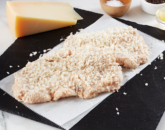 FreshDirect Breaded Parmesan Chicken Cutlet, Uncooked, Raised w/o Antibiotics