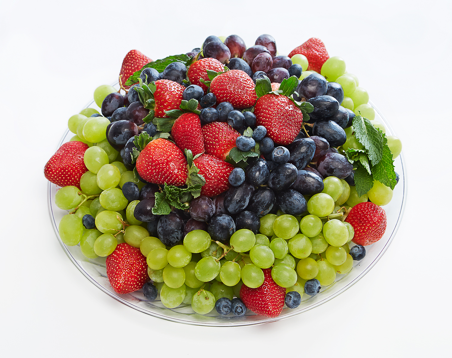 FreshDirect Grape and Strawberry Platter, Small