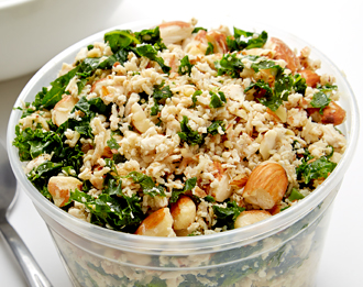 FreshDirect Chicken, Kale, and Almond Salad, Raised w/o Antibiotics