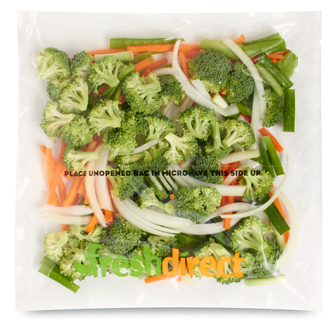 FreshDirect Vegetable Mix for Stir-Fry in Microwavable Bag