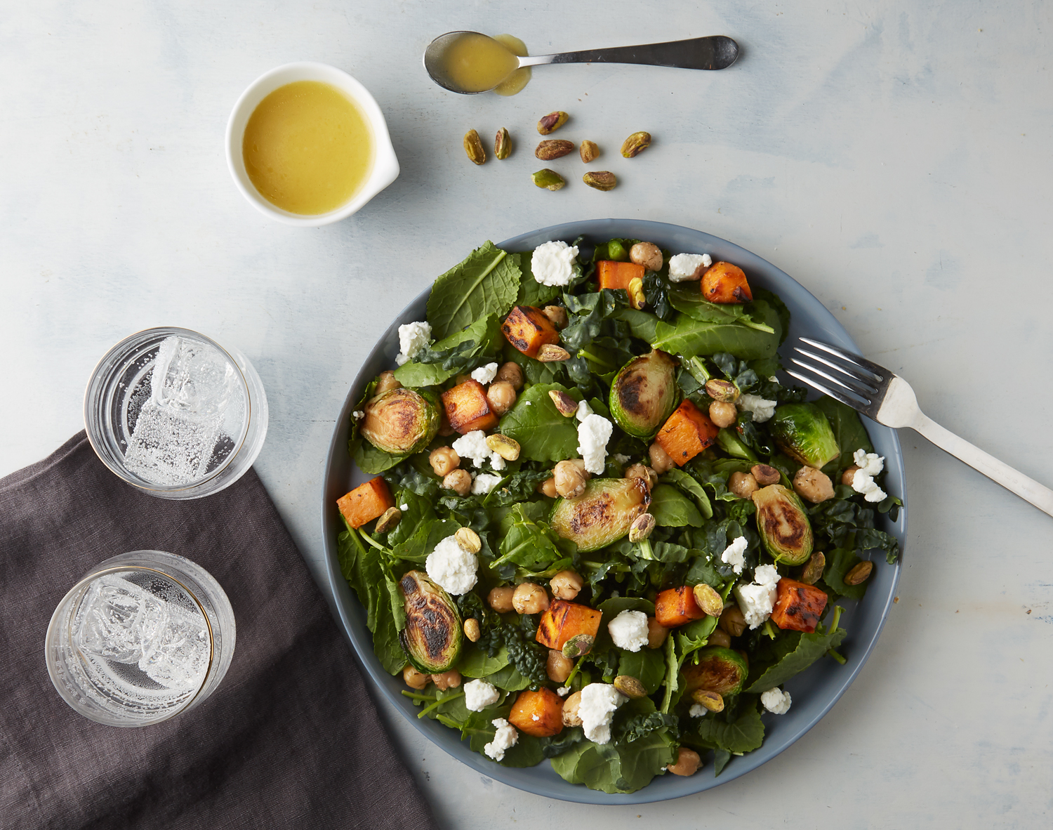 FreshDirect Harvest Vegetable & Goat Cheese Salad