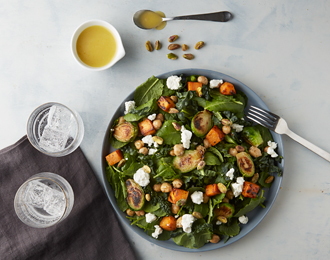 FreshDirect Harvest Vegetable & Goat Cheese Salad