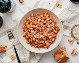 FreshDirect Turkey Bolognese with Cavatappi, Raised w/o Antibiotics