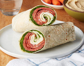 FreshDirect Pepperoni, Soppressata & Provolone Wrap