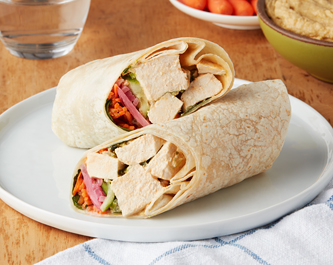 FreshDirect Sriracha Chicken Salad Wrap, Raised w/o Antibiotics