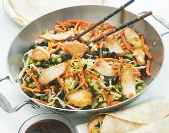 FreshDirect Mu Shu Chicken Stir-Fry Kit, Raised w/o Antibiotics