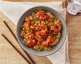 FreshDirect Teriyaki Chicken Fried Rice