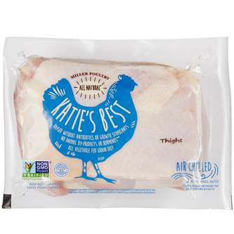 Katie's Best Chicken Thighs, Air-Chilled, Raised w/o Antibiotics