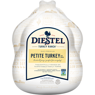 Diestel Family Ranch Whole Young Turkey, Raised w/o Antibiotics, Fresh