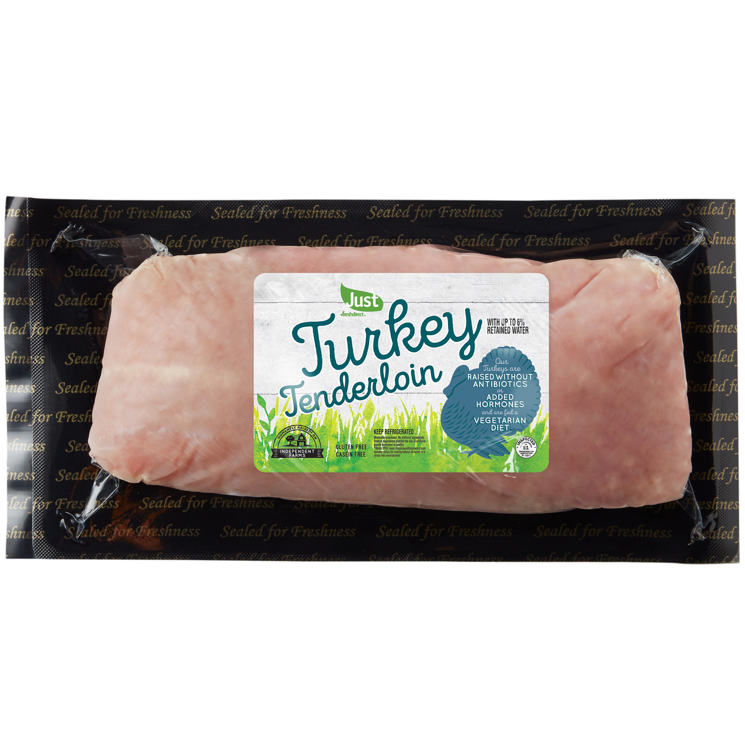 Just FreshDirect Turkey Tenderloin, Raised w/o Antibiotics, image 1 of 2 slides