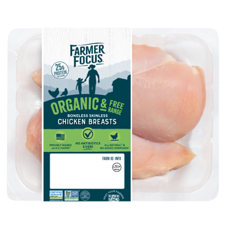 Farmer Focus Organic Boneless Skinless Chicken Breast