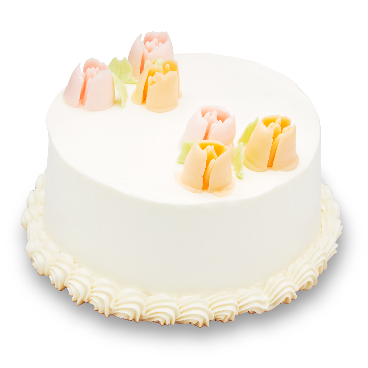 FreshDirect Vanilla Buttercream Flower Cake, image 1 of 2 slides