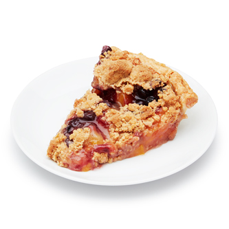 FreshDirect Peach Blueberry Crumb Pie, image 2 of 2 slides