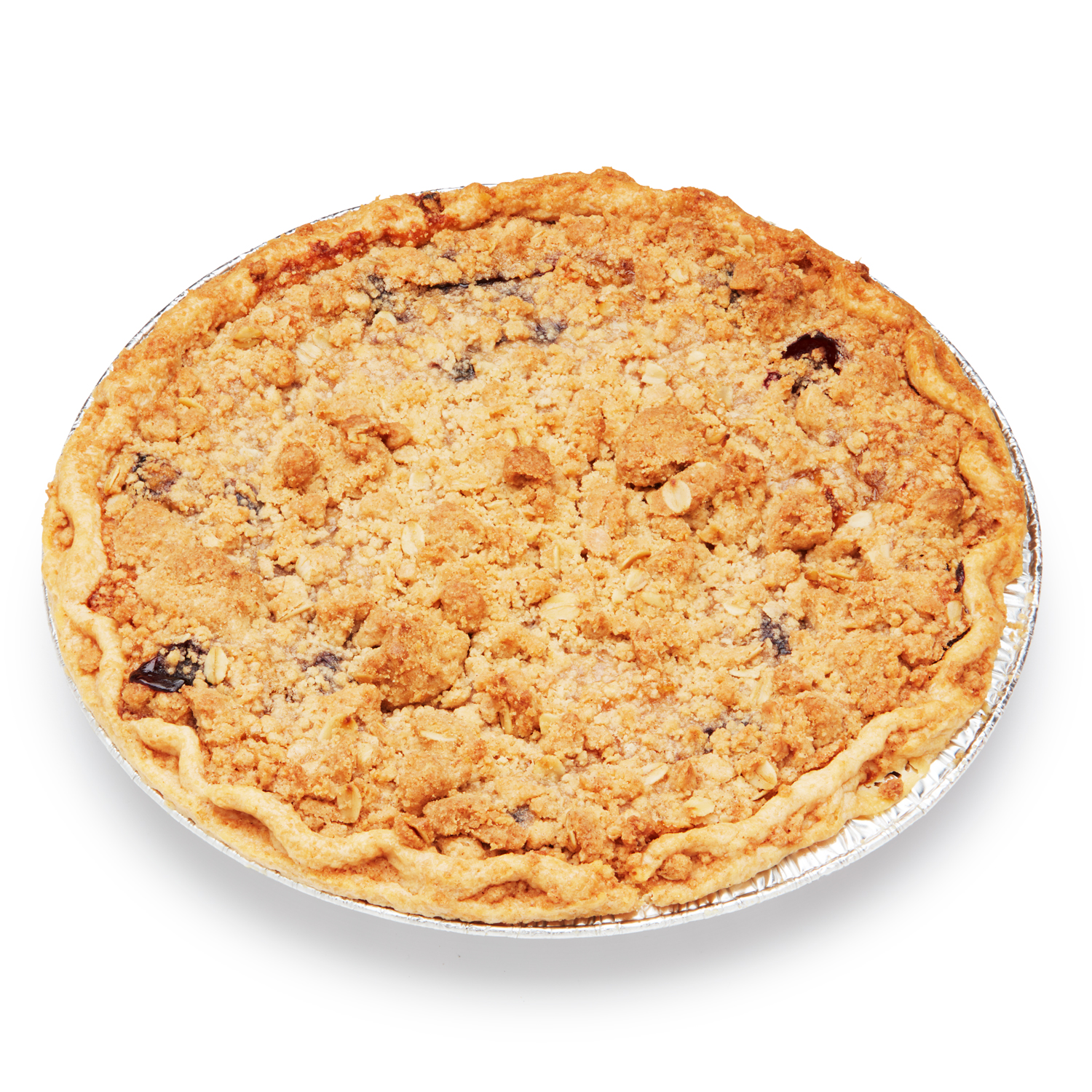 FreshDirect Peach Blueberry Crumb Pie