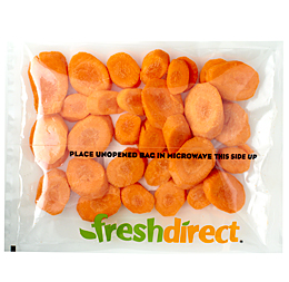 FreshDirect Bias-Cut Carrots in Microwavable Bag