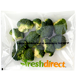 FreshDirect Broccoli Florets in Microwavable Bag