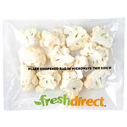 FreshDirect Cauliflower Florets in Microwavable Bag